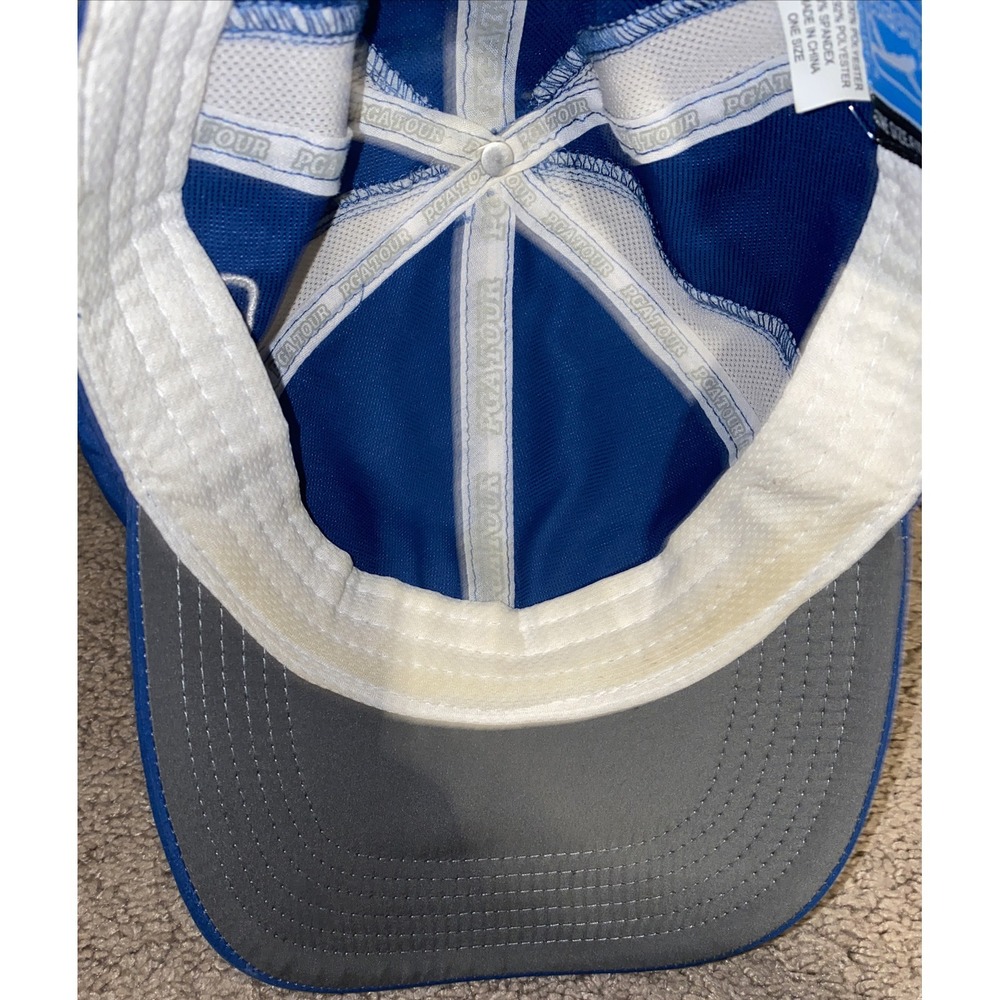 PGA‎ Golf Tour Hat Blue - One Size Fits Most Adjustable - Picture 4 of 5